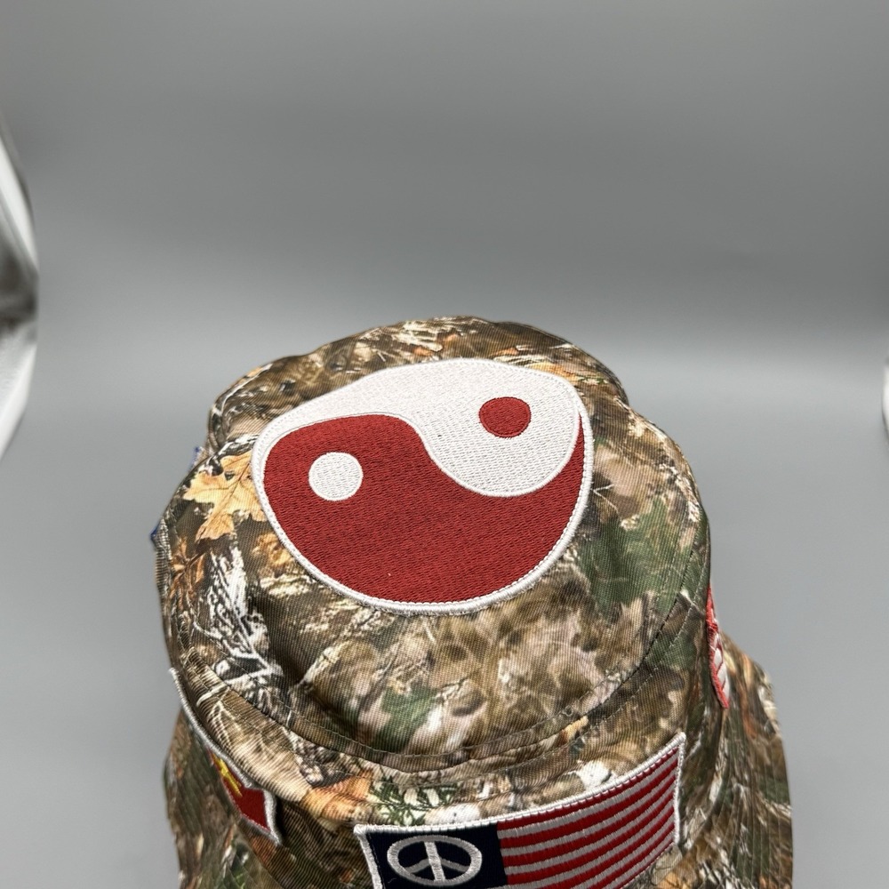 Coney Island Picnic Camo Patch Bucket Hat Urban‎ Outfitters One Size USA Patch - Picture 5 of 7